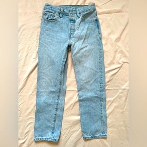 Levi’s 501s cropped
